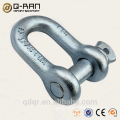 Europe type galvanized d shackle hardware